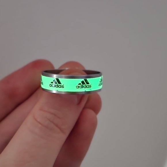 Ring Stainless Steel adidas Glows in the dark - Picture 1 of 5